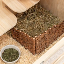 Elemento angolare grande in salice Trixie